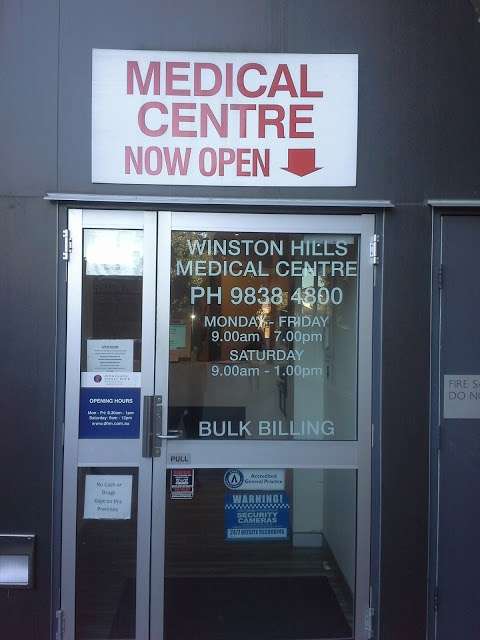 Photo: Winston Hills Medical Centre